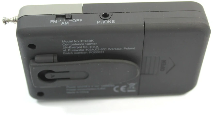Kišeninis FM/AM radijas Blaupunkt PR3BK