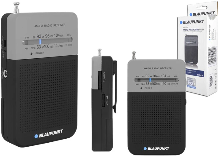 Kišeninis FM/AM radijas Blaupunkt PR3BK