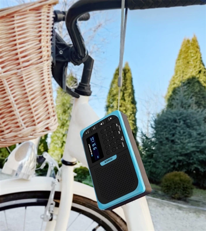 Nešiojamas radijas Blaupunkt PR5BL (mėlyno spalva)