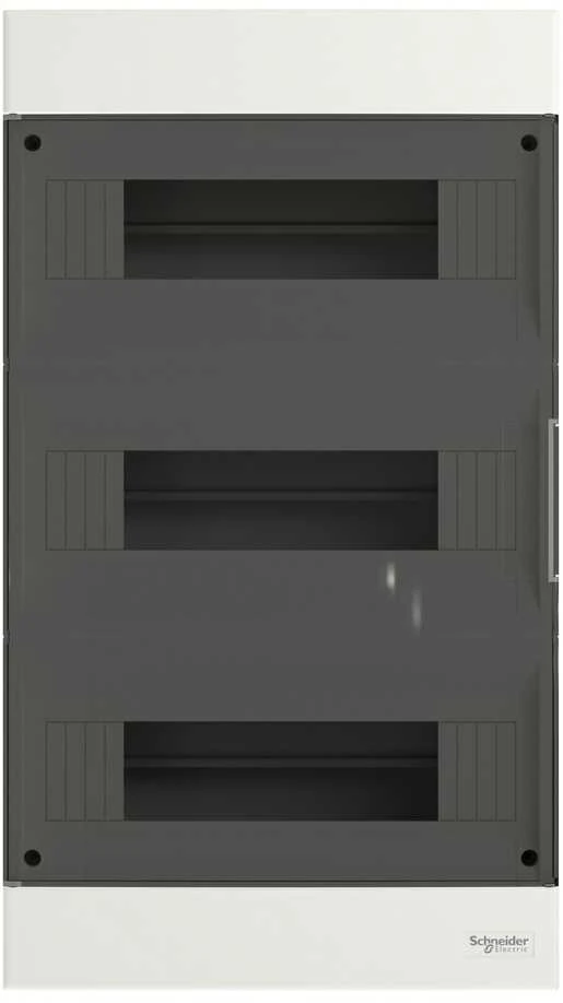 Schneider Electric Schneider EZ9EUC312 Modulinis skirstomasis skydas 3x12 ant paviršiaus montuojamas IP40 Easy9 EZ9EU-3-12-NT-T skaidrios durys EZ9EUC312