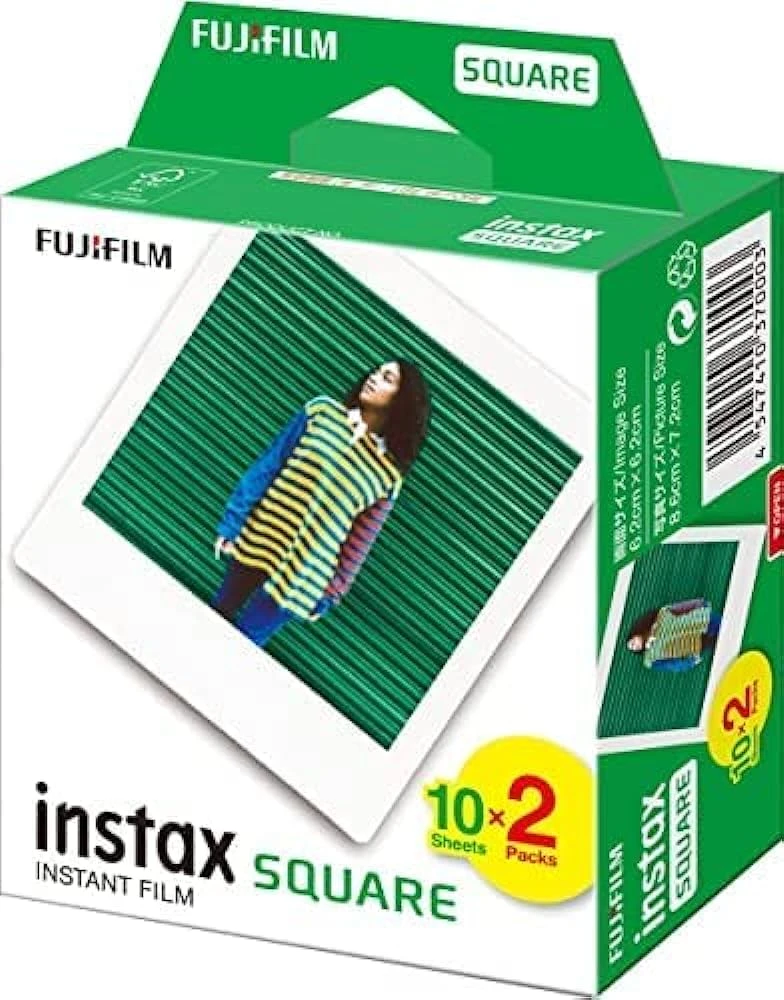 Fotojuosta Fujifilm Instax Square Glossy 20 vnt.