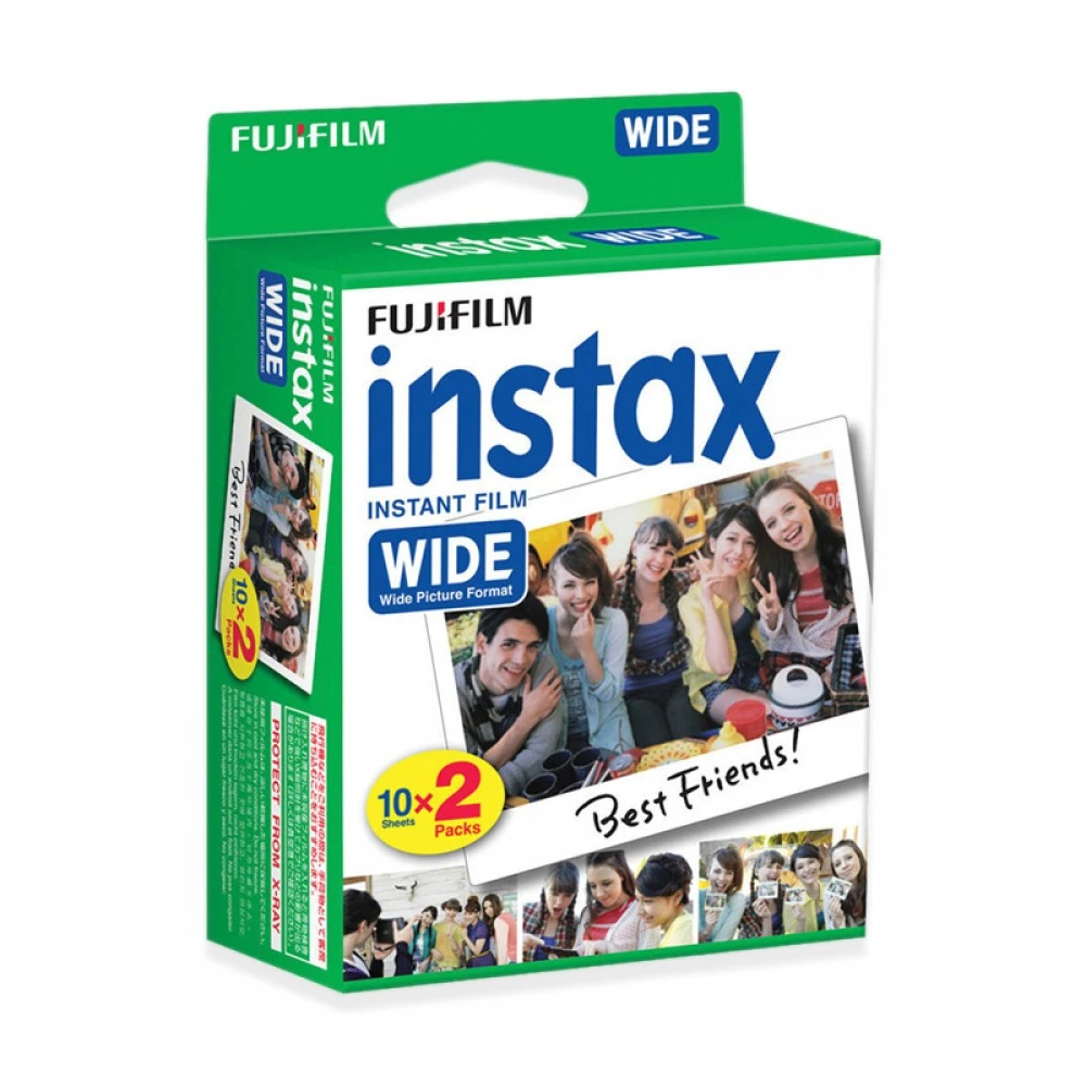 FujiFilm Instax Wide Glossy (10plx2) momentinės fotoplokštelės