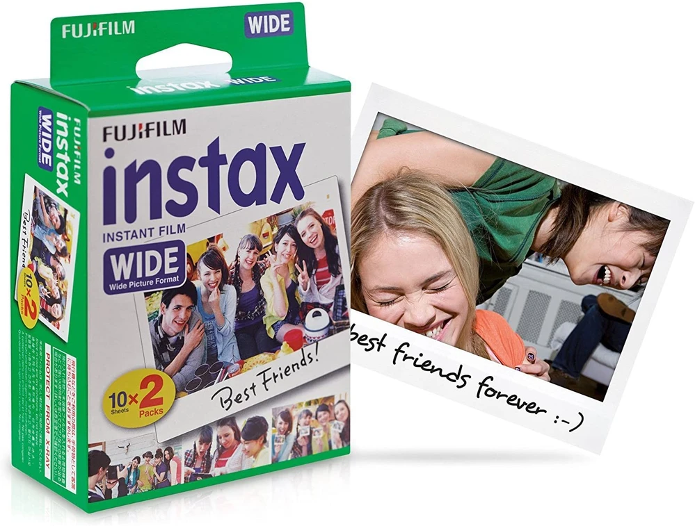FujiFilm Instax Wide Glossy (10plx2) momentinės fotoplokštelės