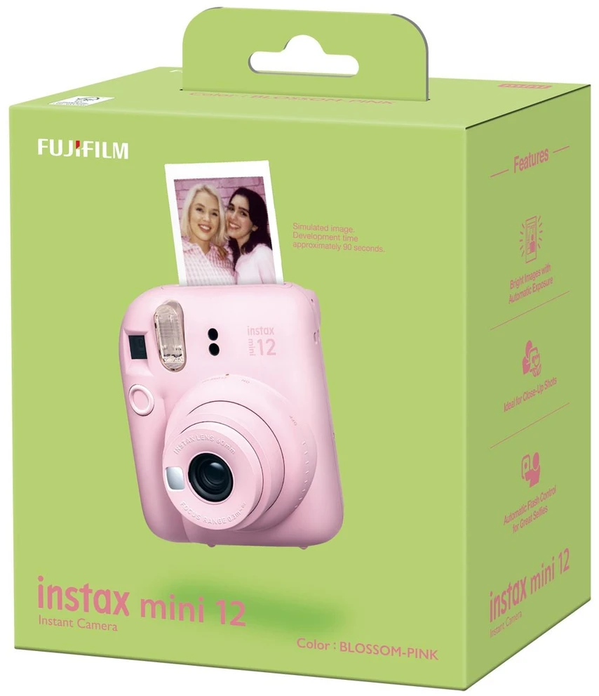 Fujifilm Momentinis fotoaparatas instax mini 12 BLOSSOM Rožinis