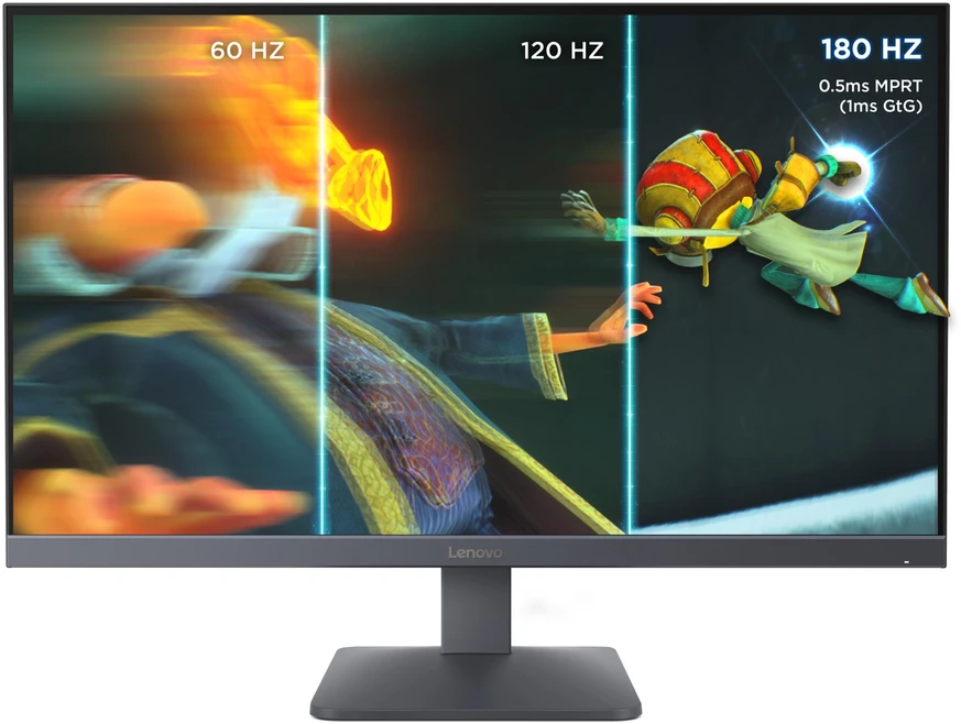 Monitorius Lenovo | LOQ 27Q-10 | 27 " | IPS | QHD | 16:9 | 180 Hz | 0.5/1/2/3/4 ms | 2560 x 1440 pikselių | 300 cd/m² | 2 | Pilkas