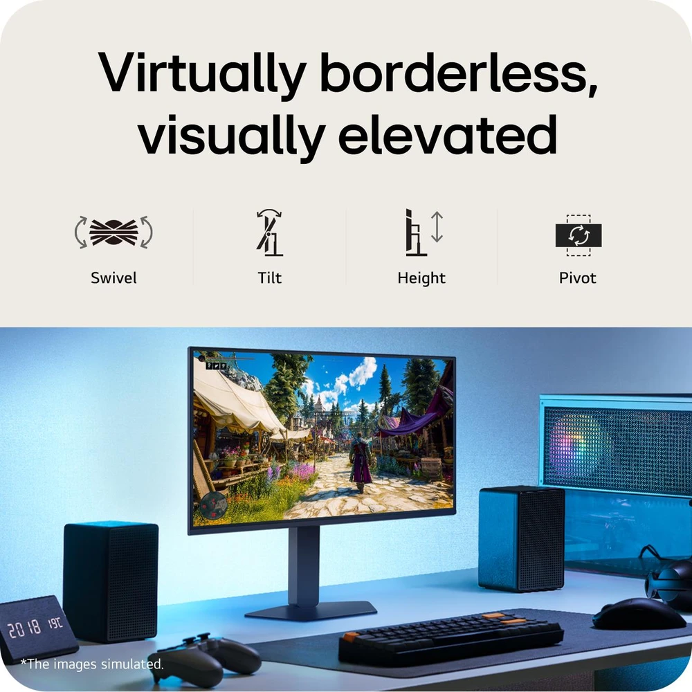 Monitorius LG UltraGear 27G550B-B - 300Hz | Full HD | IPS | 27" | HDR10 | Pivot