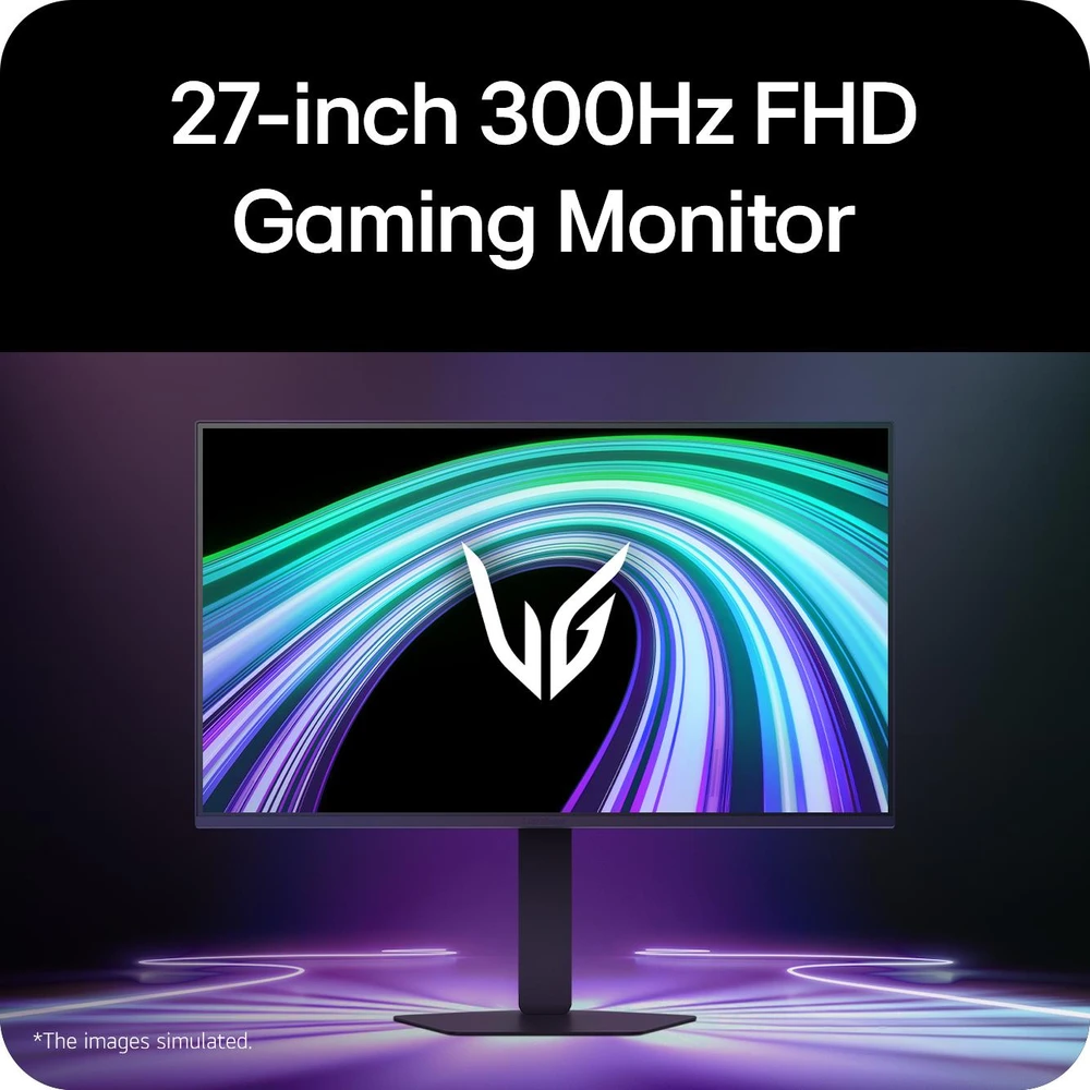 Monitorius LG UltraGear 27G550B-B - 300Hz | Full HD | IPS | 27" | HDR10 | Pivot