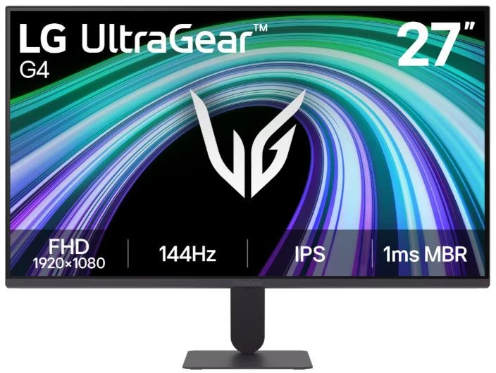 Monitorius LG | 27G411B-B | 27 " | IPS | FHD | 16:9 | 144 Hz | 1 ms | 1920 x 1080 pikselių | 250 cd/m² | HDMI jungtys quantity 1