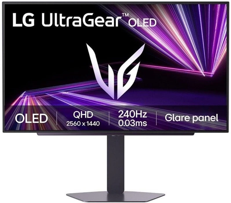 LG 27GX704A-B computer monitorius 68.6 cm (27") 2560 x 1440 pikselių Quad HD OLED Juodas