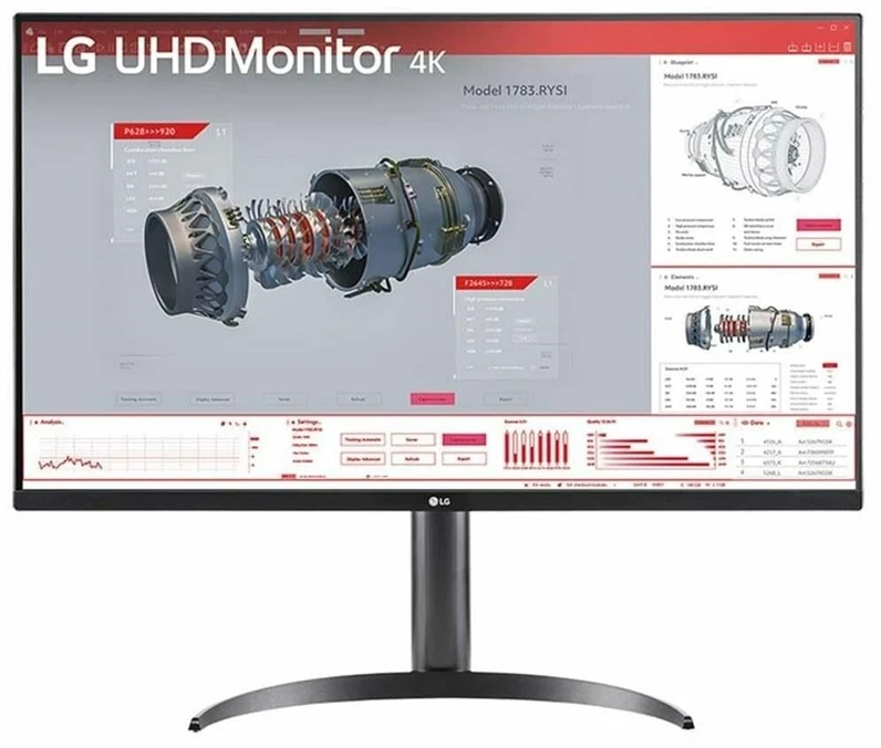 Monitorius LG | 32BR55UK-B | 31.5 " | VA | UHD | 16:9 | 60 Hz | 4 ms | 3840 x 2160 pikselių | 250 cd/m² | HDMI jungtys quantity 2