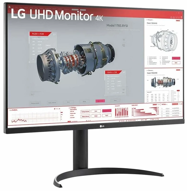 Monitorius LG | 32BR55UK-B | 31.5 " | VA | UHD | 16:9 | 60 Hz | 4 ms | 3840 x 2160 pikselių | 250 cd/m² | HDMI jungtys quantity 2