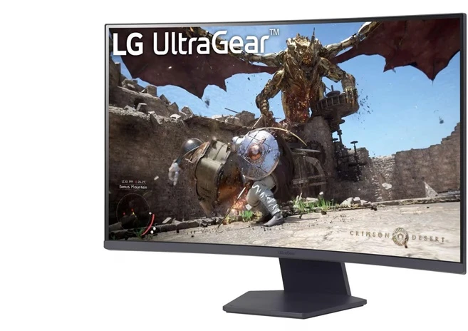 Monitorius LG UltraGear 32GS60QC-B.AEUQ VA 180 Hz QHD. 31.5"