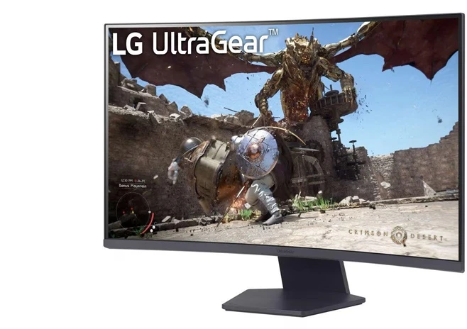 Monitorius LG UltraGear 32GS60QC-B.AEUQ VA 180 Hz QHD. 31.5"