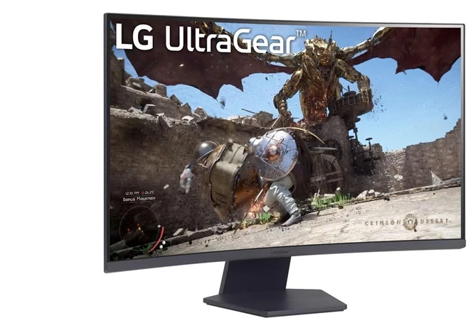 Monitorius LG UltraGear 32GS60QC-B.AEUQ VA 180 Hz QHD. 31.5"