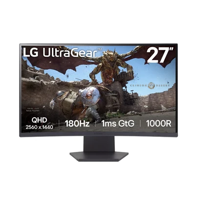 Monitorius LG UltraGear 27GS60QC-B.AEUQ LED 180 Hz. QHD. 27"