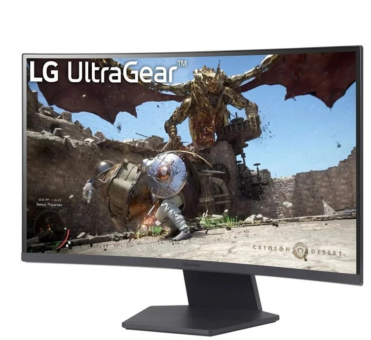 Monitorius LG UltraGear 27GS60QC-B.AEUQ LED 180 Hz. QHD. 27"