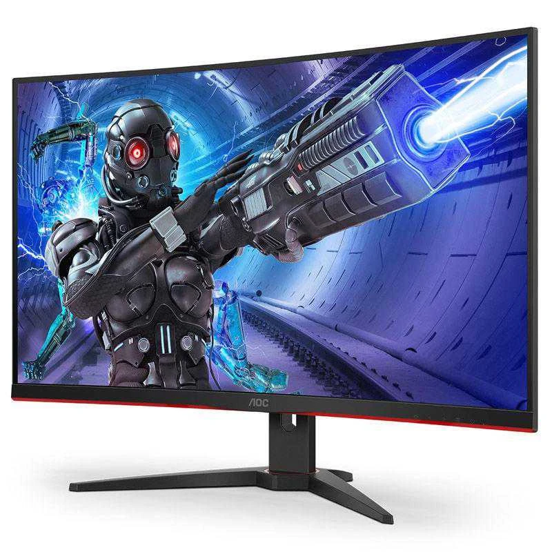 Monitorius AOC C32G2ZE, 31.5", VA, 1920x1080, 16:9, 240 Hz, 1 ms, 300 cd/m²