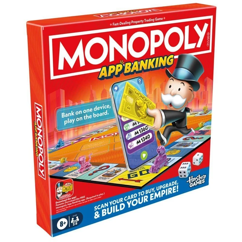 Stalo žaidimas Monopolis: Mobilioji bankininkystė (lietuvių k.)