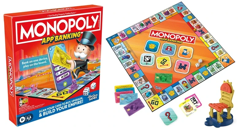 Stalo žaidimas Monopolis: Mobilioji bankininkystė (lietuvių k.)