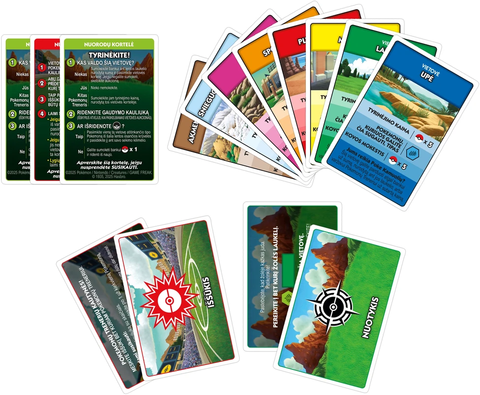 MONOPOLY Žaidimas „Monopolis: Pokemonai“, (lietuvių kalba)