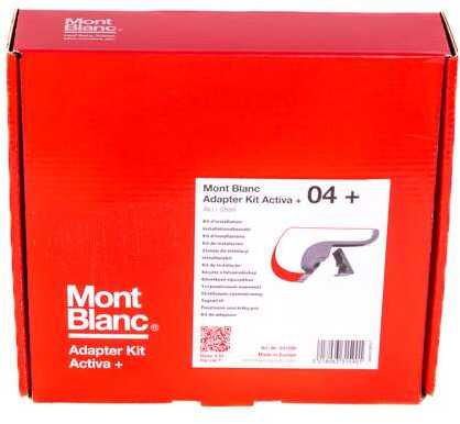 Mont Blanc Automobilio stogo bagažinės tvirtinimo detalių komplektas Montblanc 331590, 21 cm, 4 vnt.