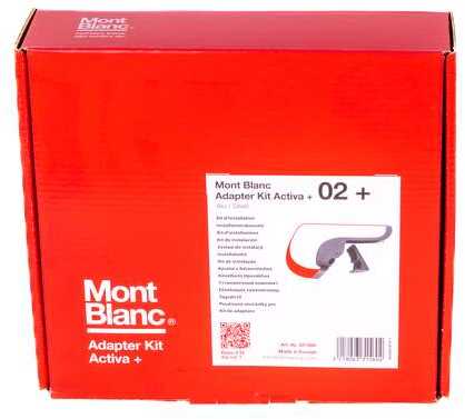 Mont Blanc Automobilio stogo bagažinės tvirtinimo detalės Montblanc 331560, 21 cm, 4 vnt.