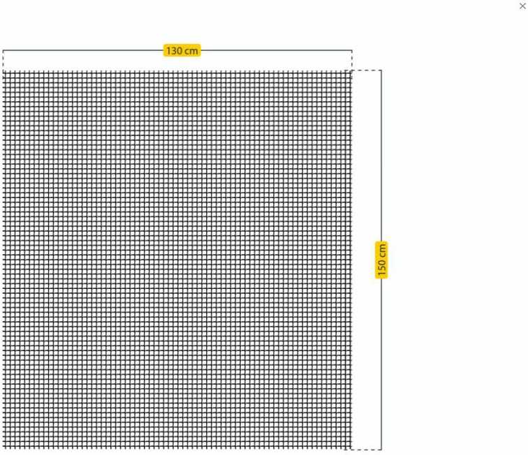 Tinklelis nuo uodų Schellenberg Insectstop 50715, antracito, 130 cm x 150 cm