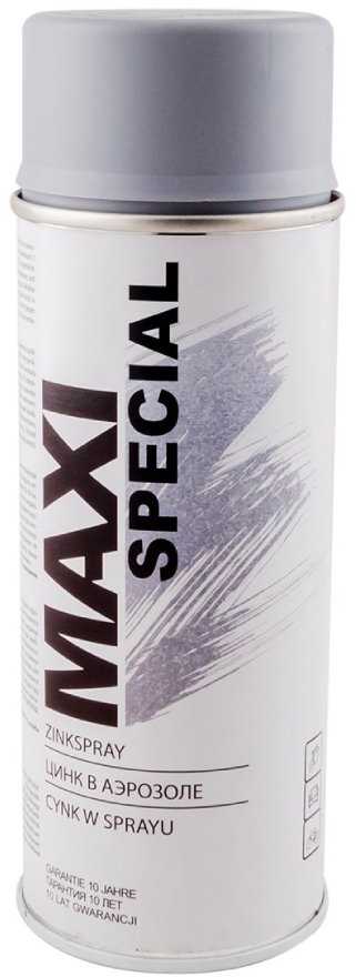 Motip Karščiui atsparus purškiamas cinkas MAXI COLOR 350°C, 400 ml