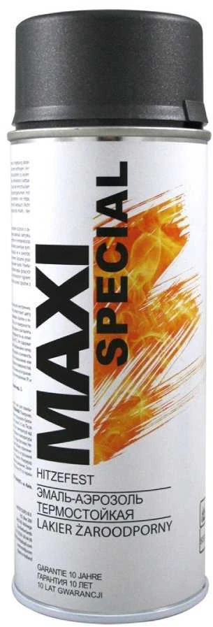 Motip Purškiami dažai atsparūs aukštai temperatūrai MAXI COLOR 800°C, antracito sp., 400 ml