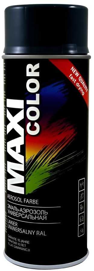 Motip Purškiami dažai MAXI COLOR RAL7021, juodai pilkos sp., 400ml