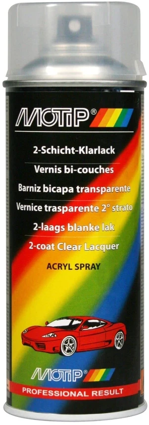 x MOTIP Dažai balti matiniai 500ml