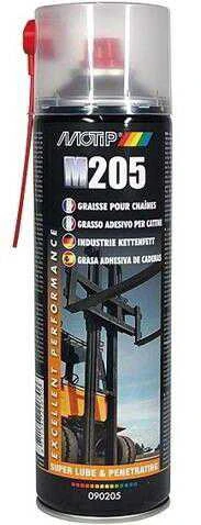 Purškiamas tepalas INDUSTRIAL GREASE 500ml aerozolis, Motip