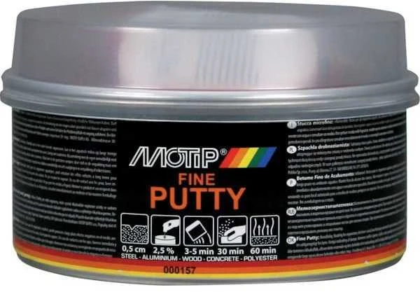 Motip smulkus poliesterio glaistas, 1kg pakuotė