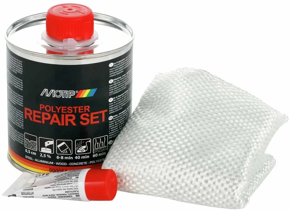 Motip poliesterio remonto rinkinys 250 g