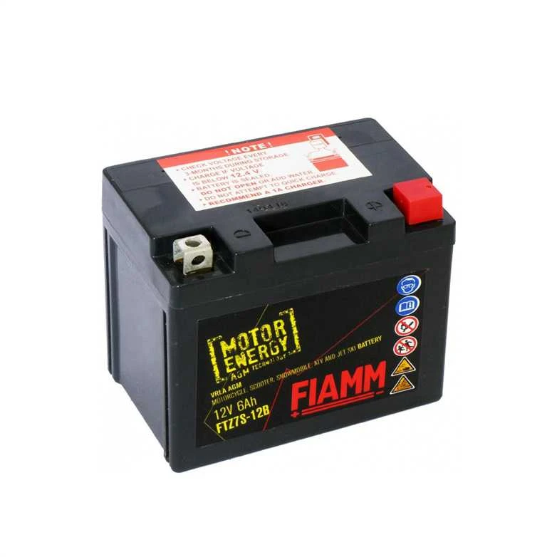 Motociklų akumuliatorius Fiamm, 12 V, 12 Ah, 190 A