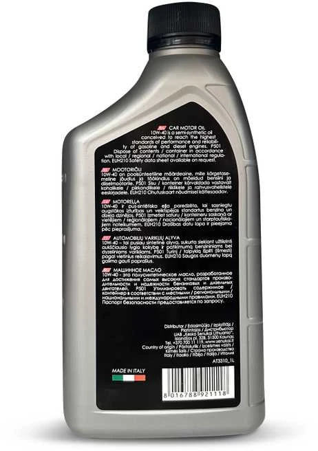Automobilio variklio alyva Autoserio 10W-40, 1 l
