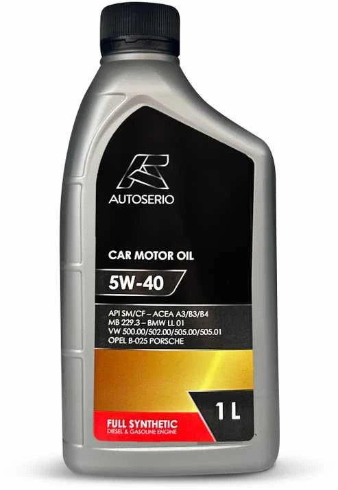 Automobilio variklio alyva Autoserio 5W-40, 1 l