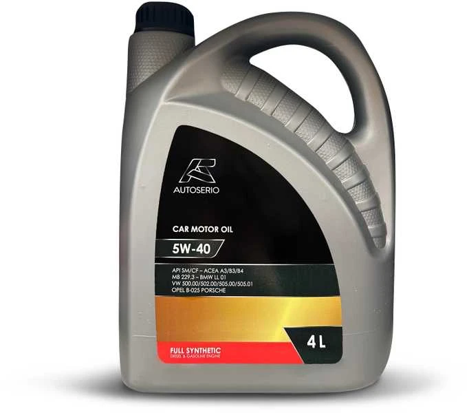 Automobilio variklio alyva Autoserio 5W-40, 4 l