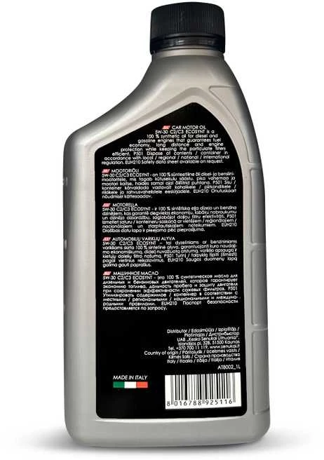 Automobilio variklio alyva Autoserio C2/C3 5W-30, 1 l
