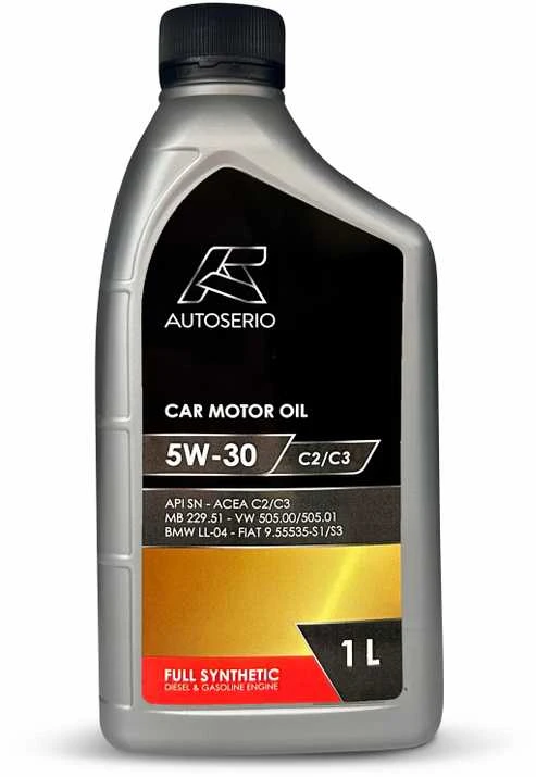 Automobilio variklio alyva Autoserio C2/C3 5W-30, 1 l