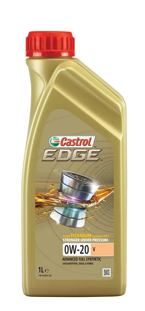 Castrol Alyva Edge Titanium 0W/20 sintetinė varikliams 1L