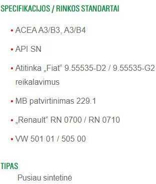 Variklių alyva Castrol GTX Ultraclean 10W - 40, pusiau sintetinis, 1 l