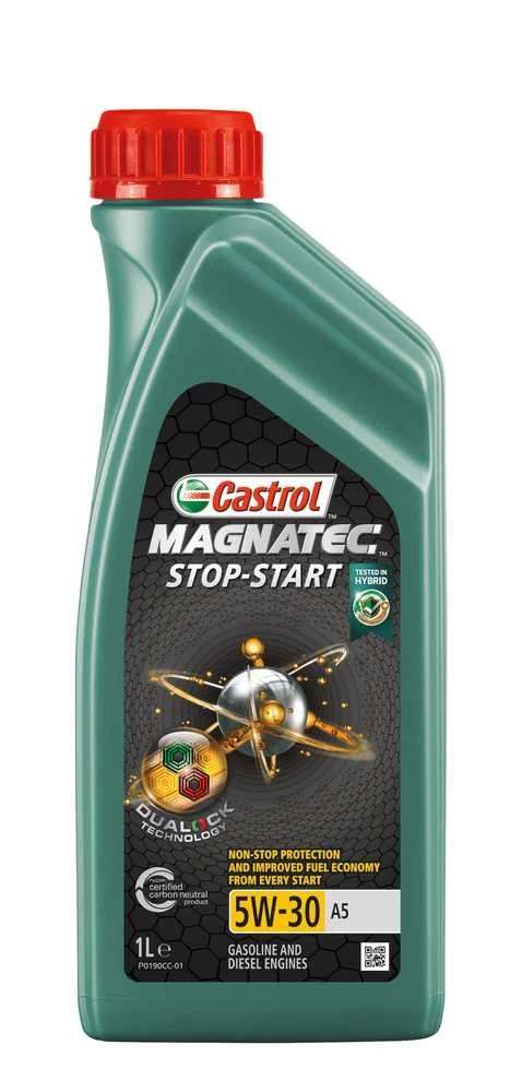 Motoreļļa Castrol Magnatec 5W - 30, sintētiskais, 1 l