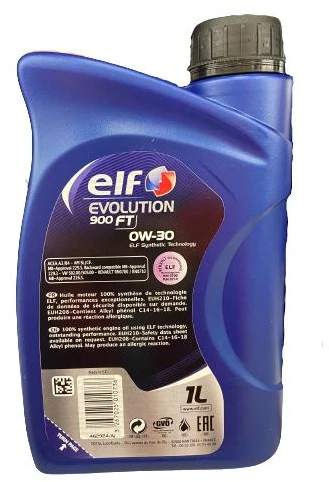 Variklių alyva Elf Evolution 900 FT 0W - 30, sintetinis, 1 l