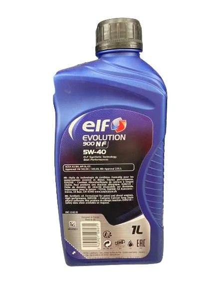Variklių alyva Elf Evolution 900 NF 5W - 40, sintetinis, 1 l