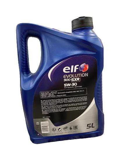 Motoreļļa Elf Evolution 900 SXR 5W - 30, sintētiskais, 5 l