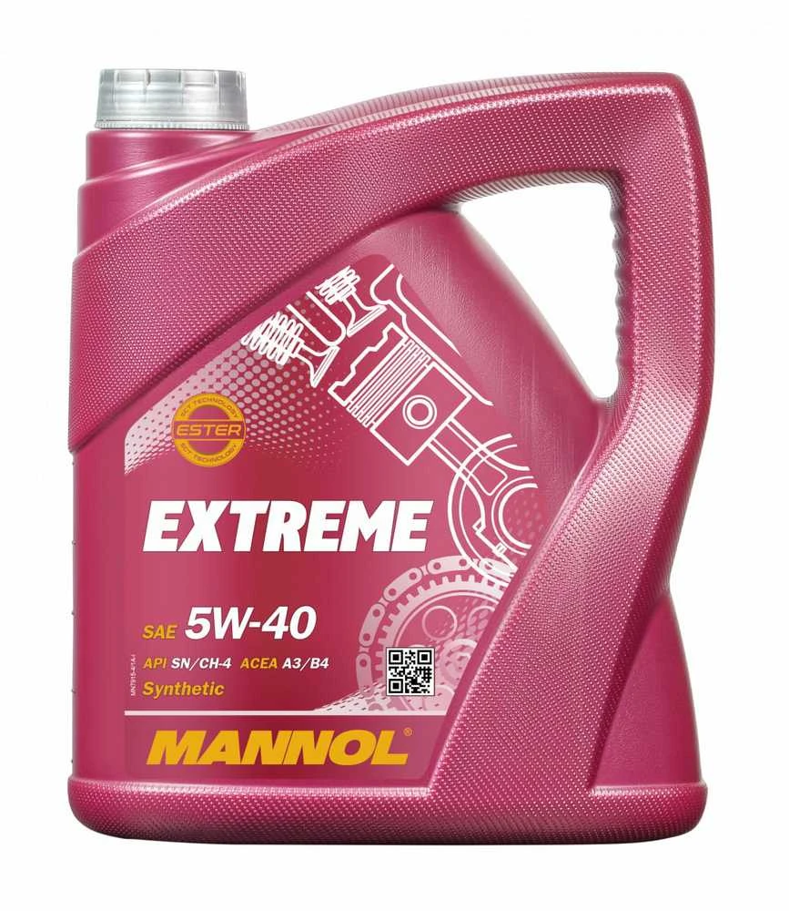 Mannol Alyva Extreme 5W/40 sintetinė varikliams 5 L