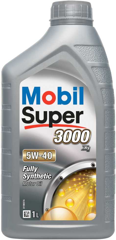 Automobilio variklio tepalas Mobil Super 3000×1, 5W-40, 1 l