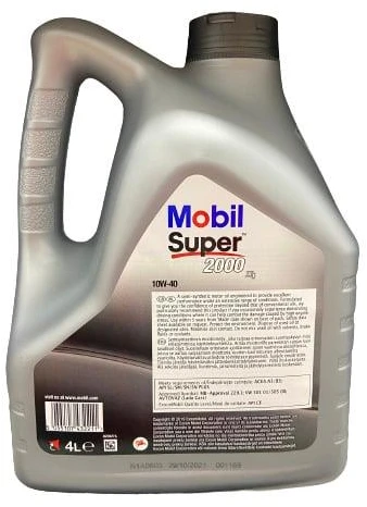 Alyva MOBIL SUPER 2000X1 10W-40 4 L