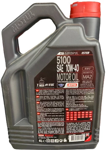 Alyva MOTUL 5100 4T 10W40 4ltr (104068)